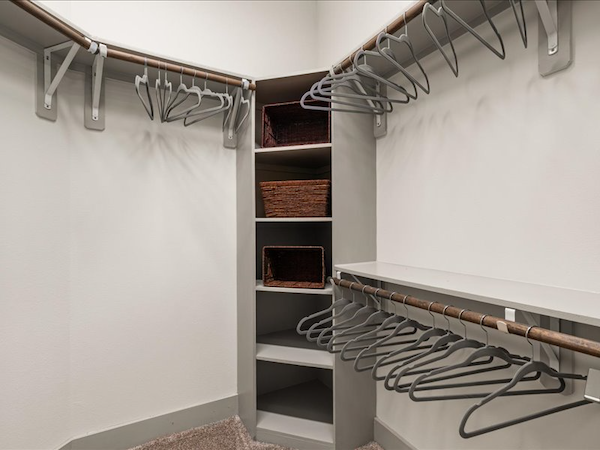 Bedroom and View of Closet