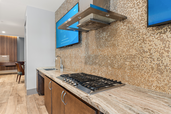 Lobby Kitchen with Sink
